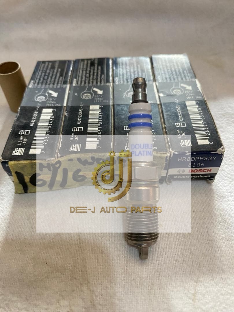 SPARK PLUGS (16/14 SHORT BOSCH DOUBLE IRIDIUM 8106)
